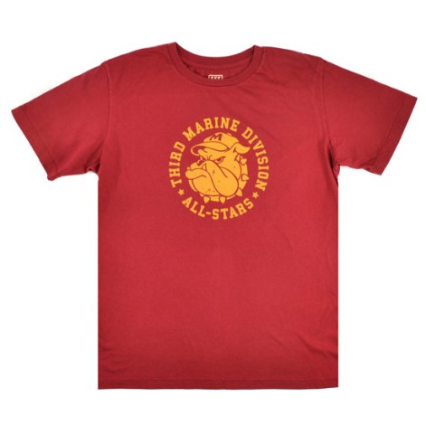 Want to wear your passion for military baseball without spending $200 for a reproduction jersey? These military Tees from Ebbets Field Flannels are the perfect solution.