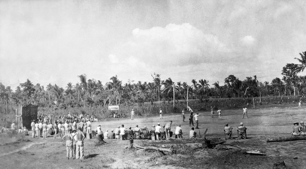 Following the Horrors of Battle in the Pacific, Baseball was a Welcomed Respite