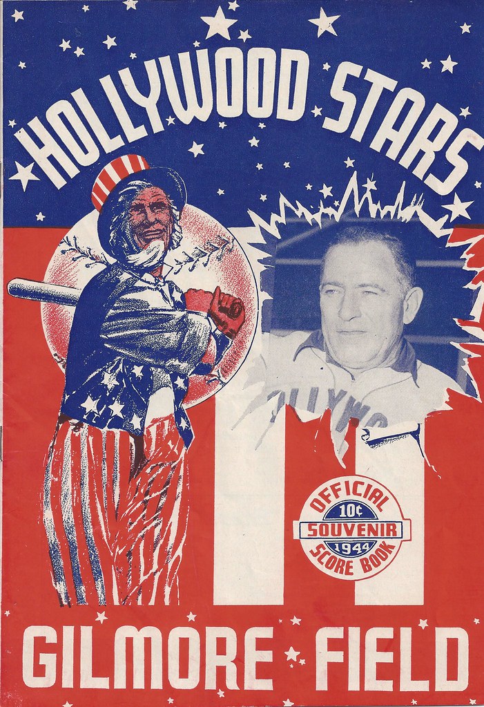 Score-Keeping: 1944 6th Ferrying Group versus Hollywood Stars at Gilmore Field