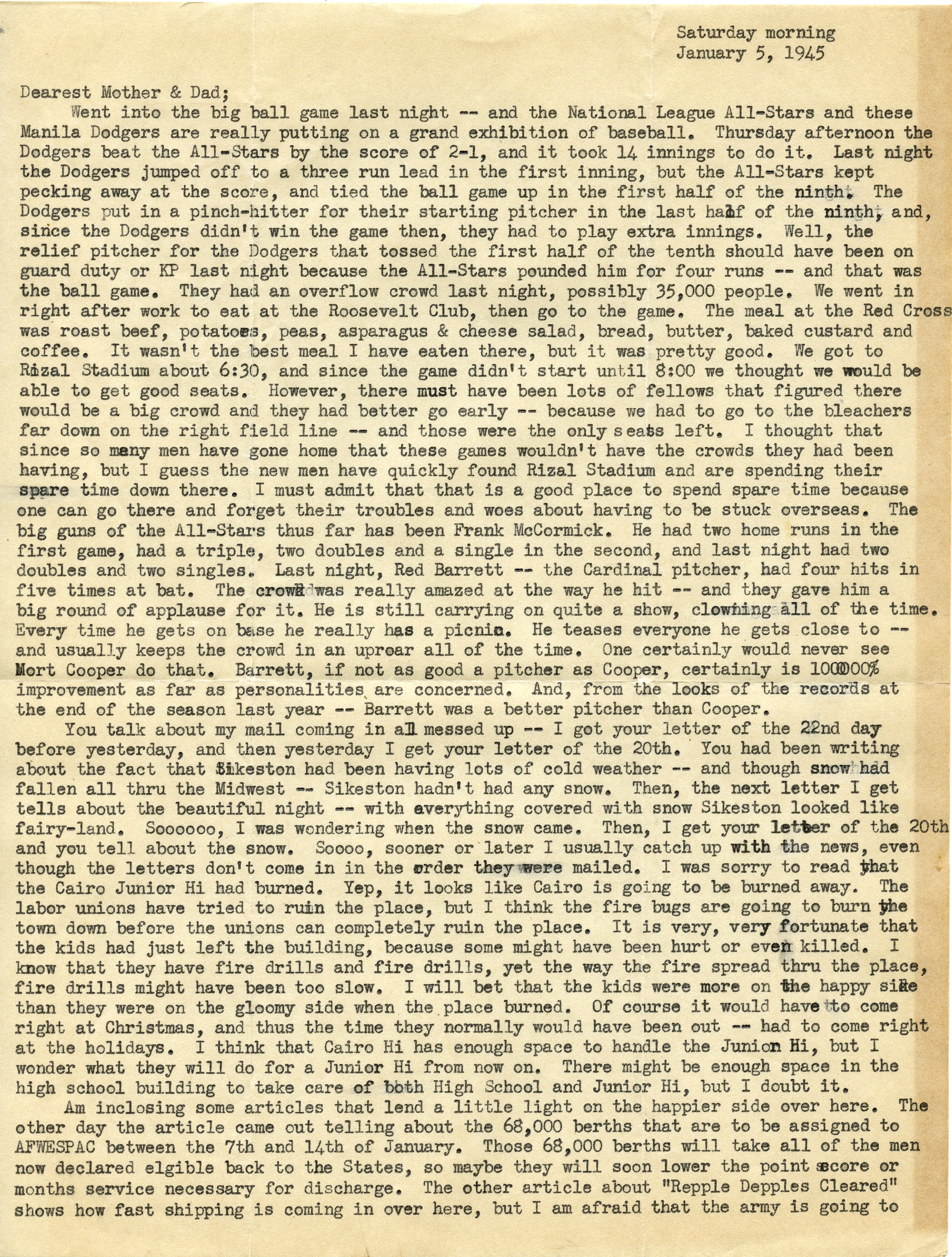 Click Image to read the full letter